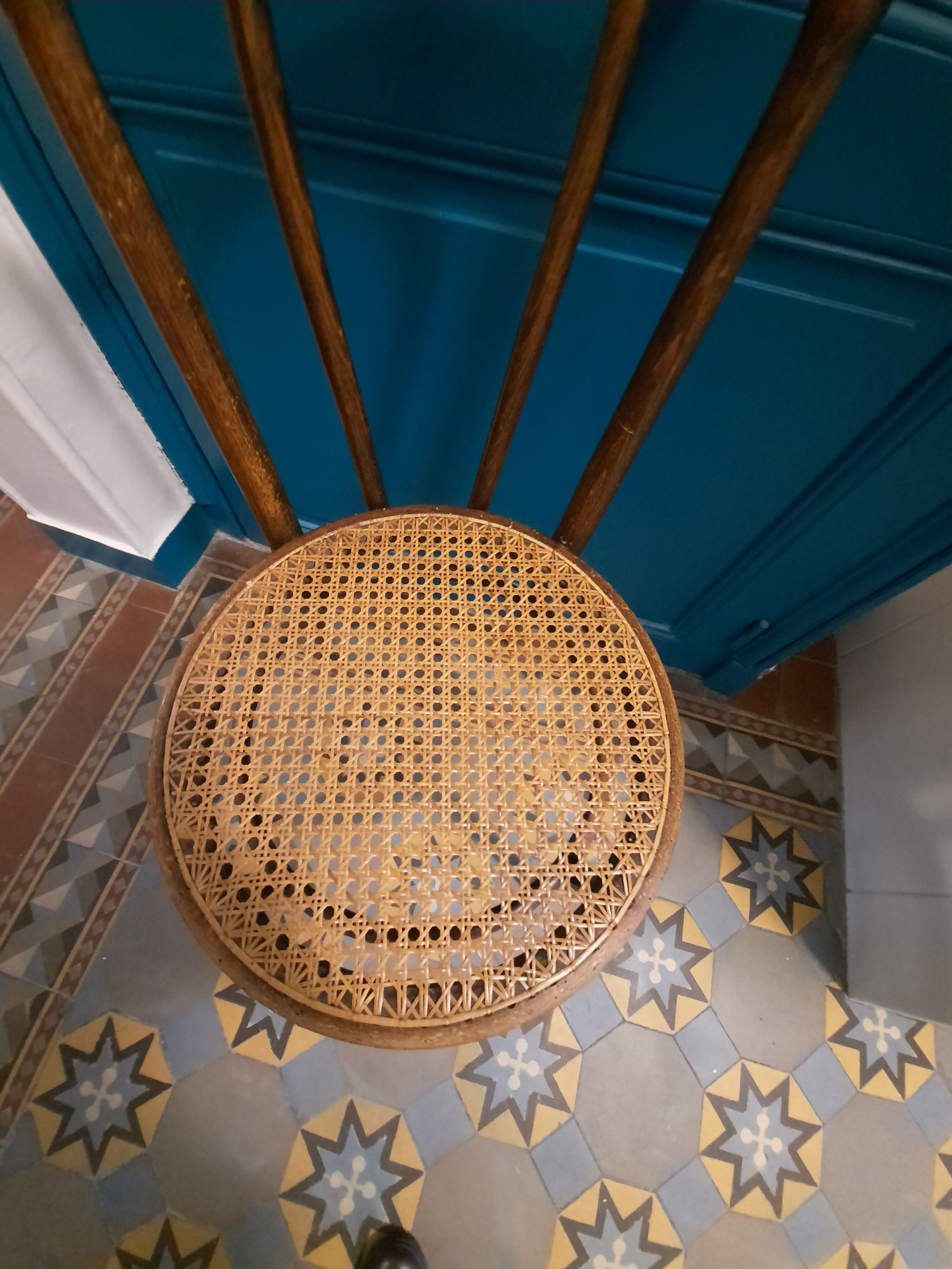 Canning bistro chair