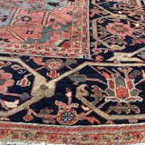 Tapis Persan Heriz Ancien Vers 1900/1910