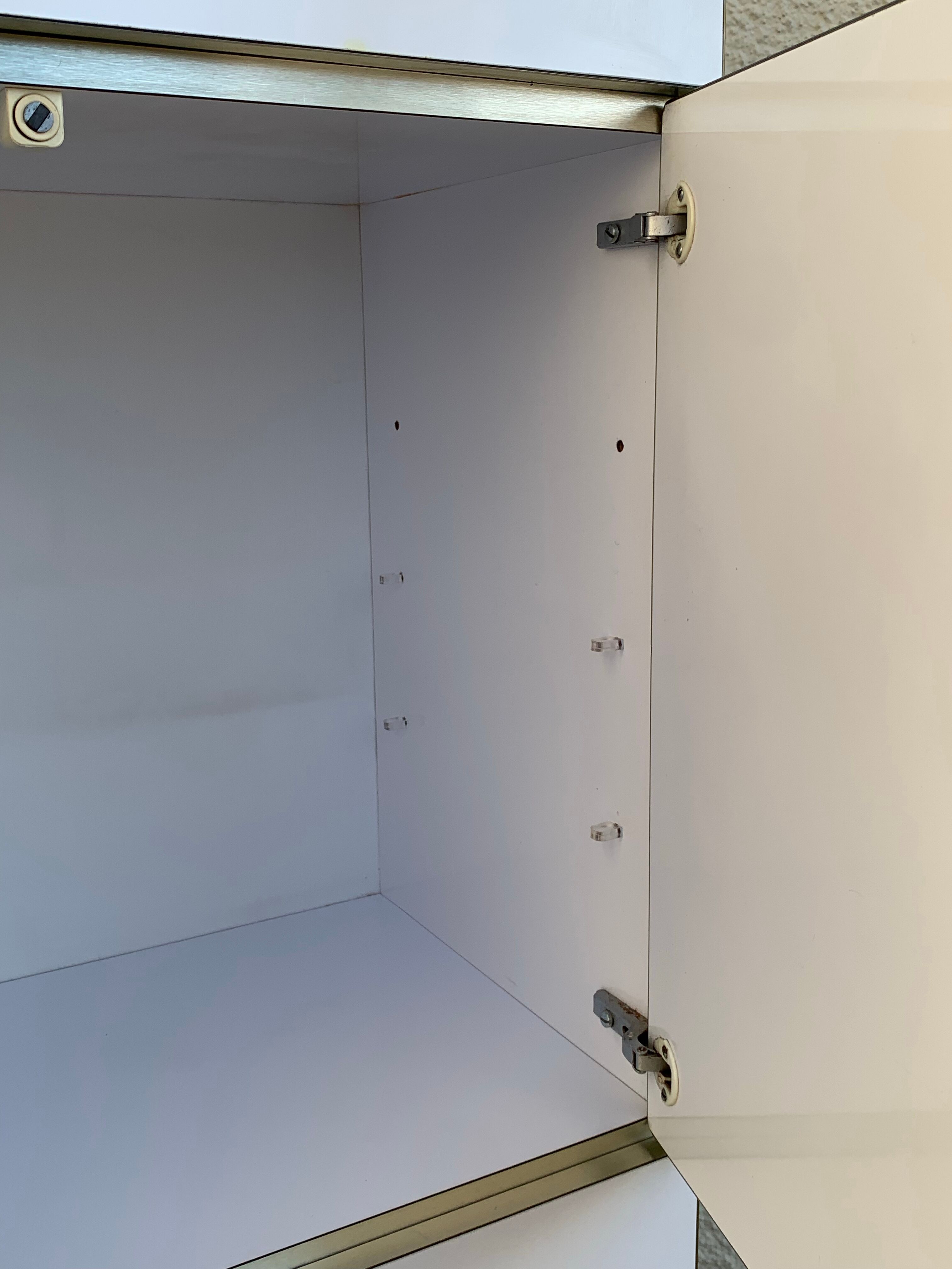 Vintage bathroom furniture Formica 1970