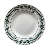 Lot of 6 plates Longwy model Toulon