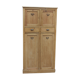 Old 1930 vintage fir cabinet with 4 doors 2 drawers