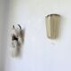 Cocoon Wall Light Friedel Wauer for Goldman Germany