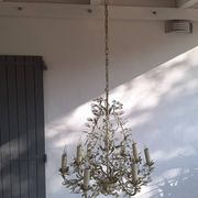 Lustre Shabby Chic à 9 Lumières Superbe Italien