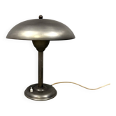 Lampe de bureau chromée, lampe de table des années 1930