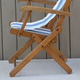 Child folding chair, for beach or garden