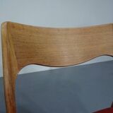 Set of Danish Oak Dining Chairs, 1960s