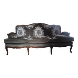 Canapé banquette 3 places style Louis XV ou Régence