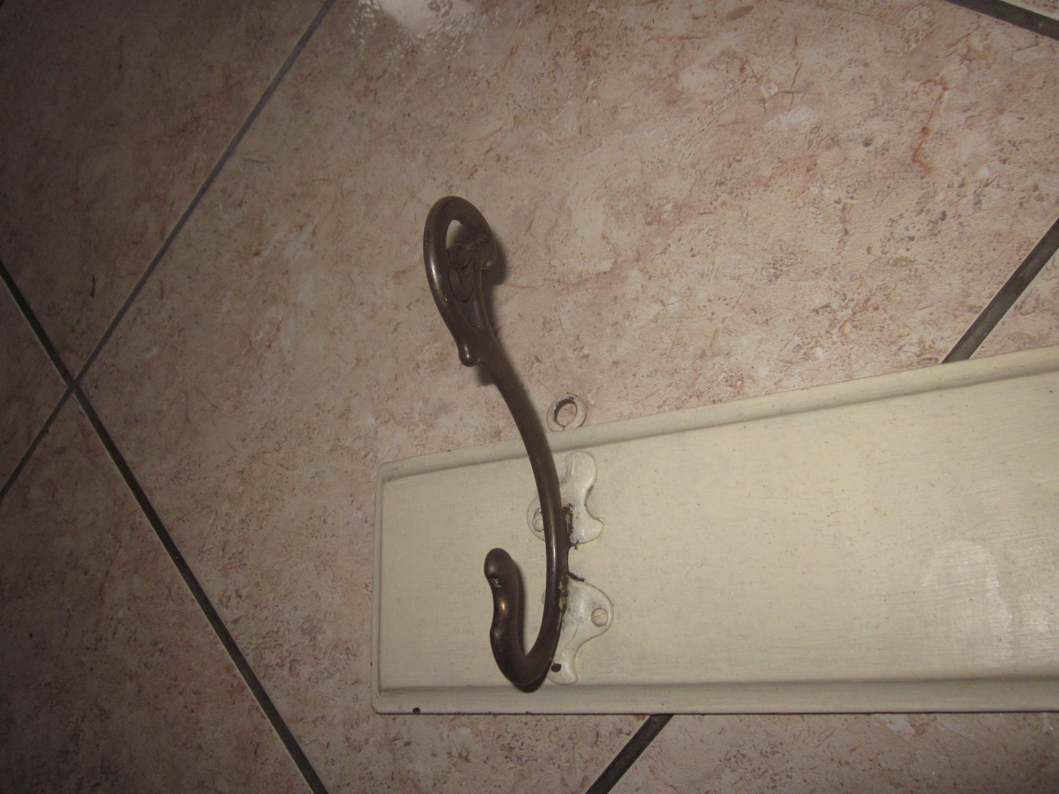 Old coat rack in art nouveau style