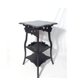 Art nouveau fifth wheel with three levels in black