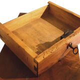 Walnut bedside table