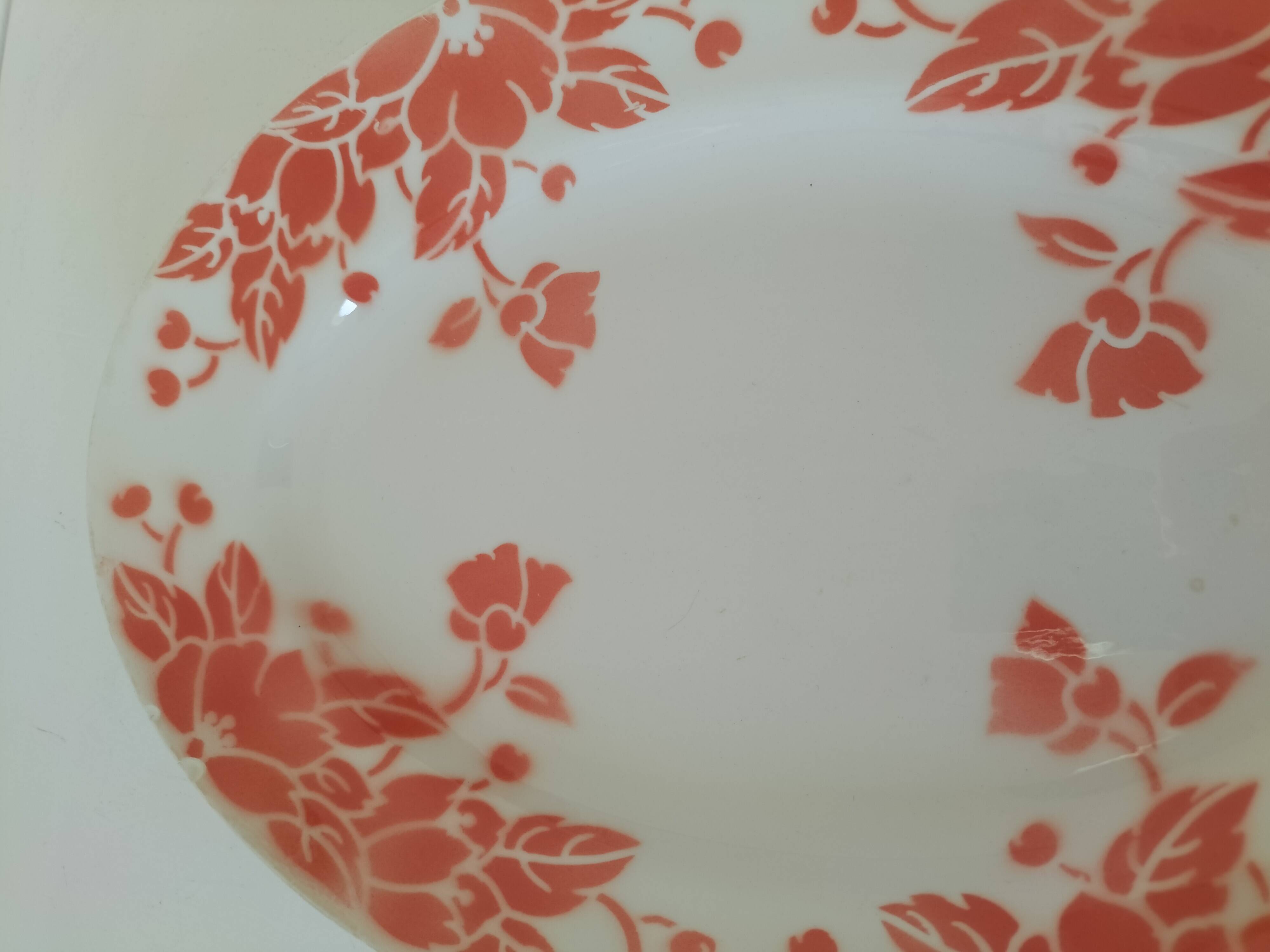 oval dish Moulin des Loups model René