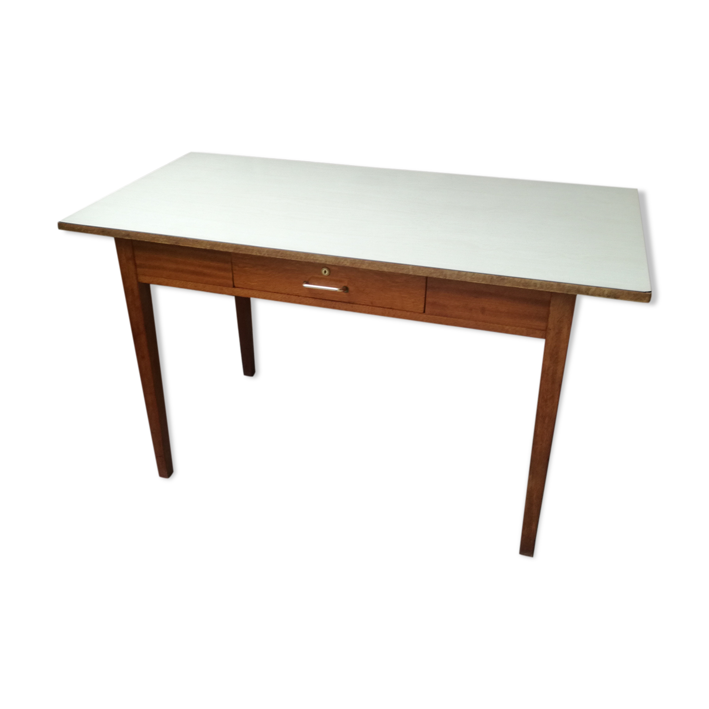 Vintage table wood and formica