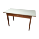 Vintage table wood and formica