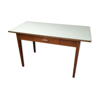 Table vintage bois et formica