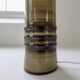 Mid-century modern ceramic table lamp in earthy tones Rörstrand Olle Alberius Sweden
