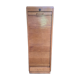 Oak notary curtain filing cabinet