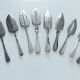 10 Vintage French Absinthe Spoons all Different