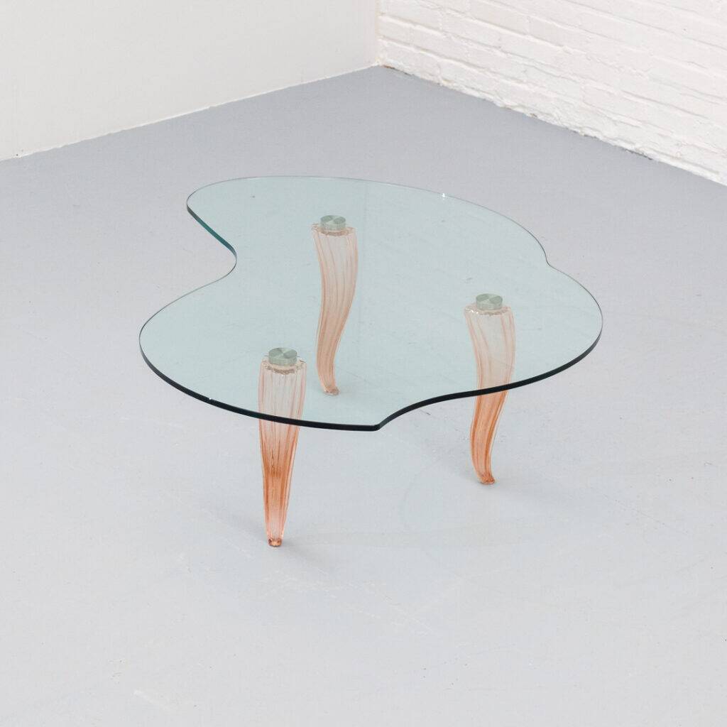Murano glass coffee table Seguso