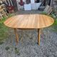 Scandinavian extendable oak table from the 1960s (butterfly extension)