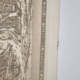 19th century engraving / Plan of Paris / Plan of Visscher