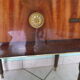 Extra cabinet in lacquered wood, brass, metal 1970s