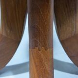 Teak stool by Dyrlund Denmark 1980’s
