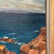 Original Swedish Oil on Panel – “Coastal motif” by Unknown Artist – Vintage & Framed – 53 × 46 cm (20.8" x 18.1")