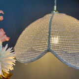 Suspension lamp vintage flower