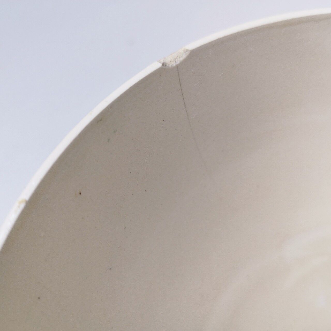 Earthenware bowl luneville vintage 18cm diameter