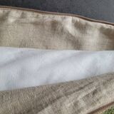 Jute canvas cushion