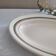 Old oval dish Moulin des Loups St Amand model Newton