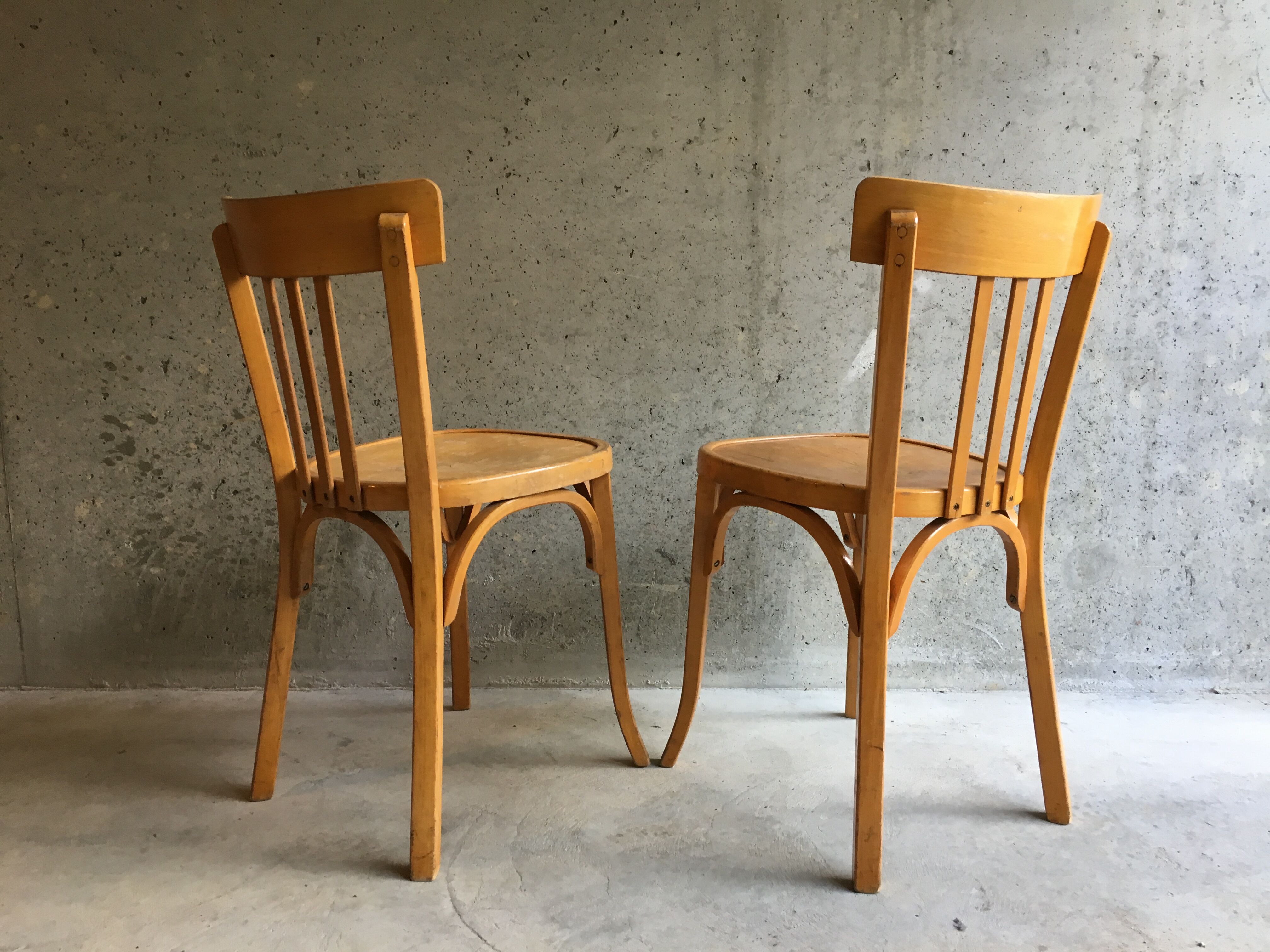 Lot 4 chairs baumann