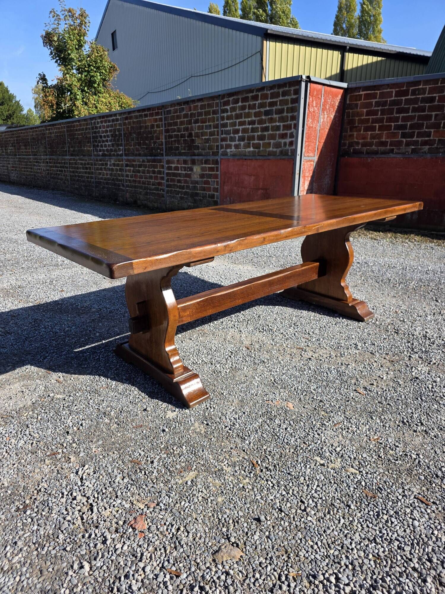 Monastery table in oak