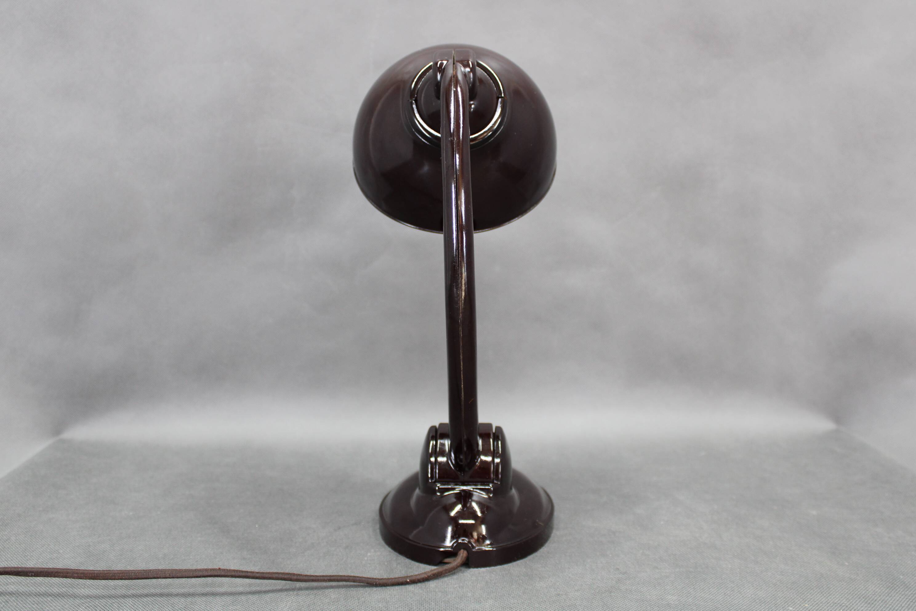 Bauhaus Bakelite Table Lamp by Electrosvit, Model 11126, 1930s