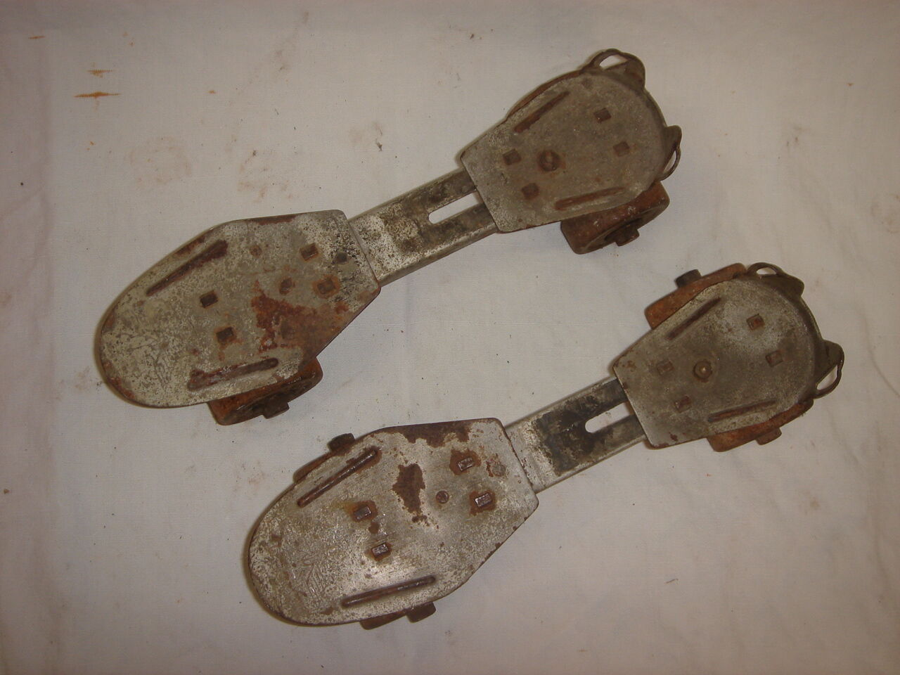 Patins à roulettes métal de 1960