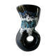 Ceramic vase fat lava, 60s