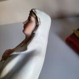 Religious Statuette of Our Lady of Lourdes, Saint Virgin Mary