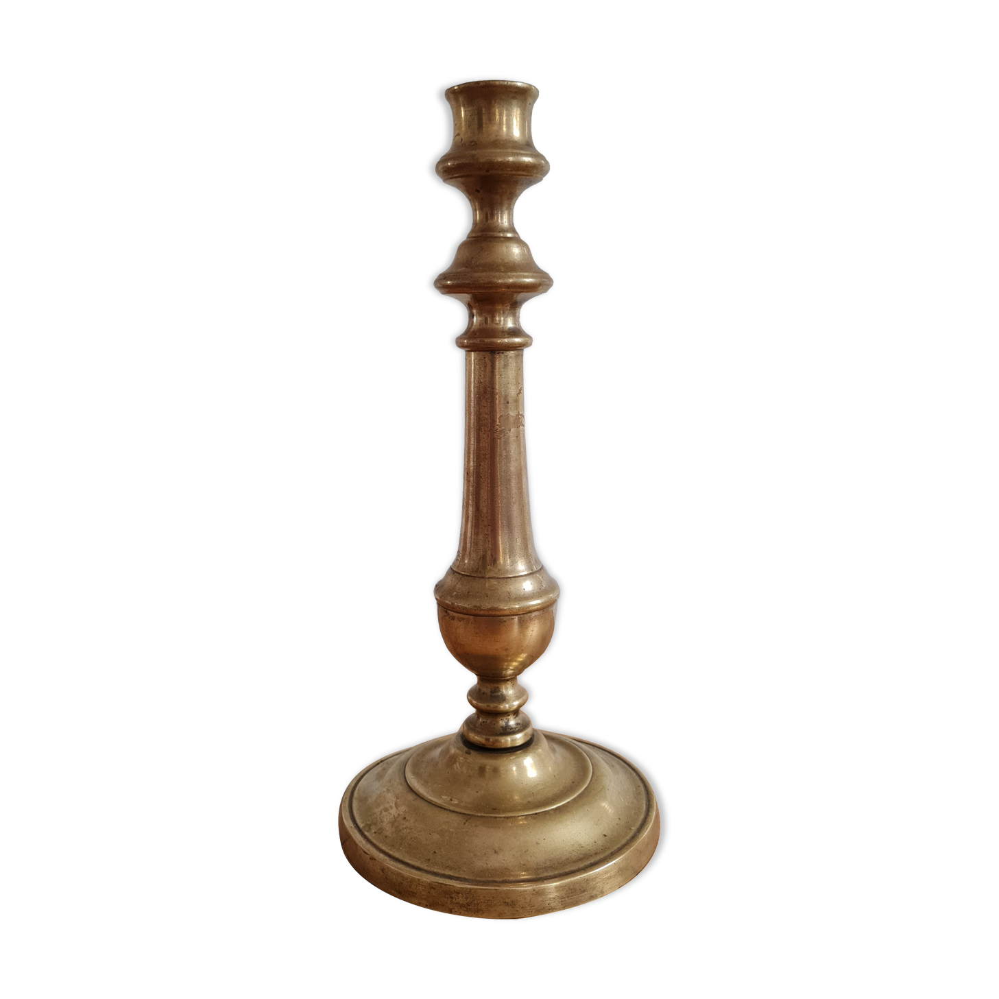 Brass candle holder