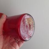 Scandinavian blown glass saucer vase