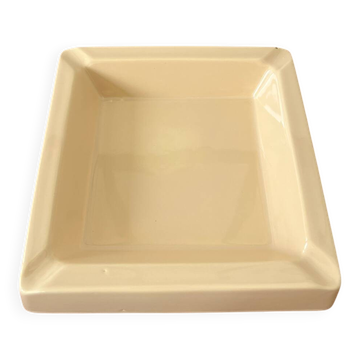 Large gien earthenware ashtray