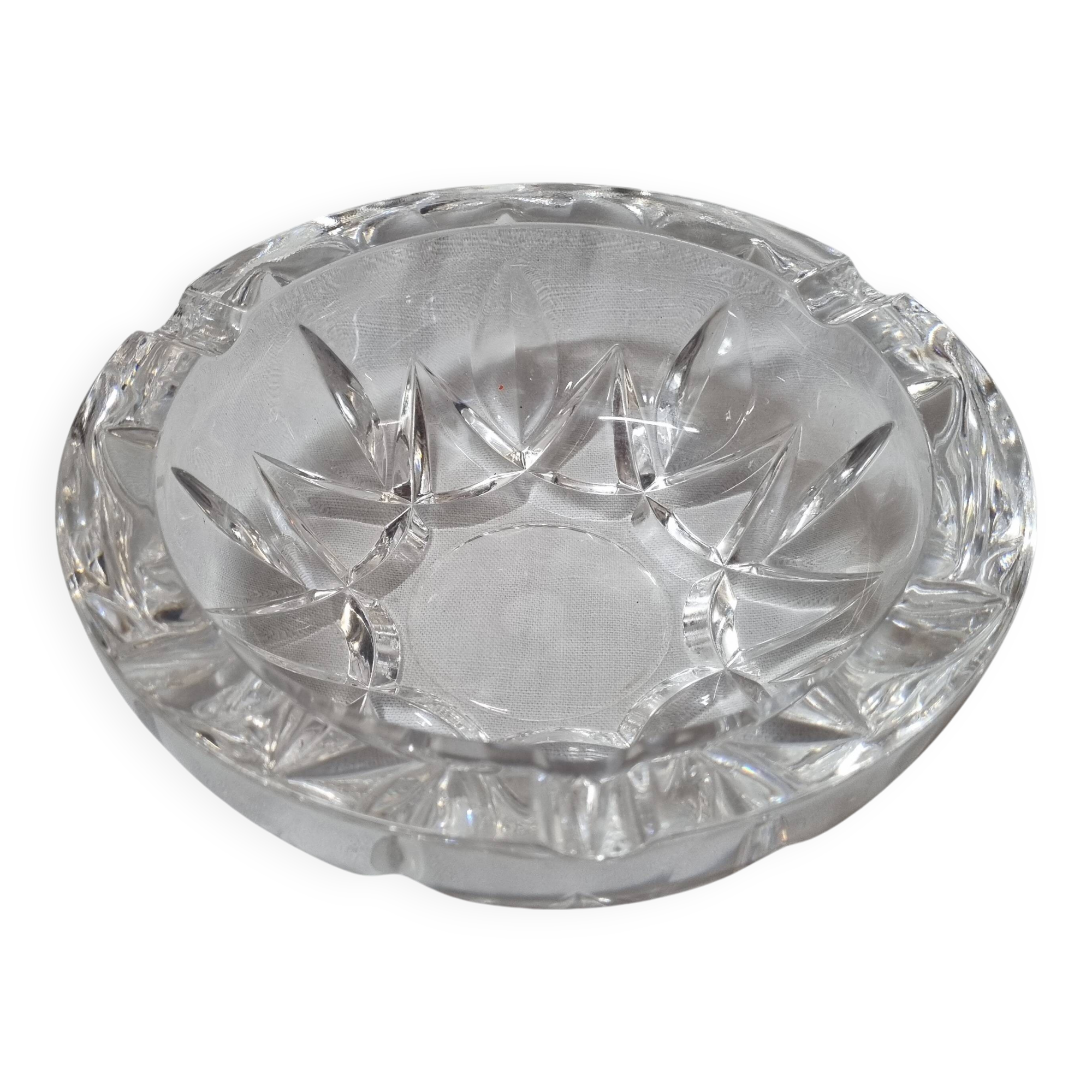 Crystal ashtray