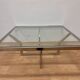 Mid century design XXL Jean Charles Maison Coffee Table Chrome - 1970s