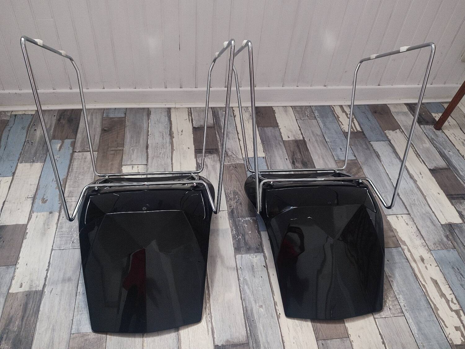 Pair of vintage Dal Segno designer chairs