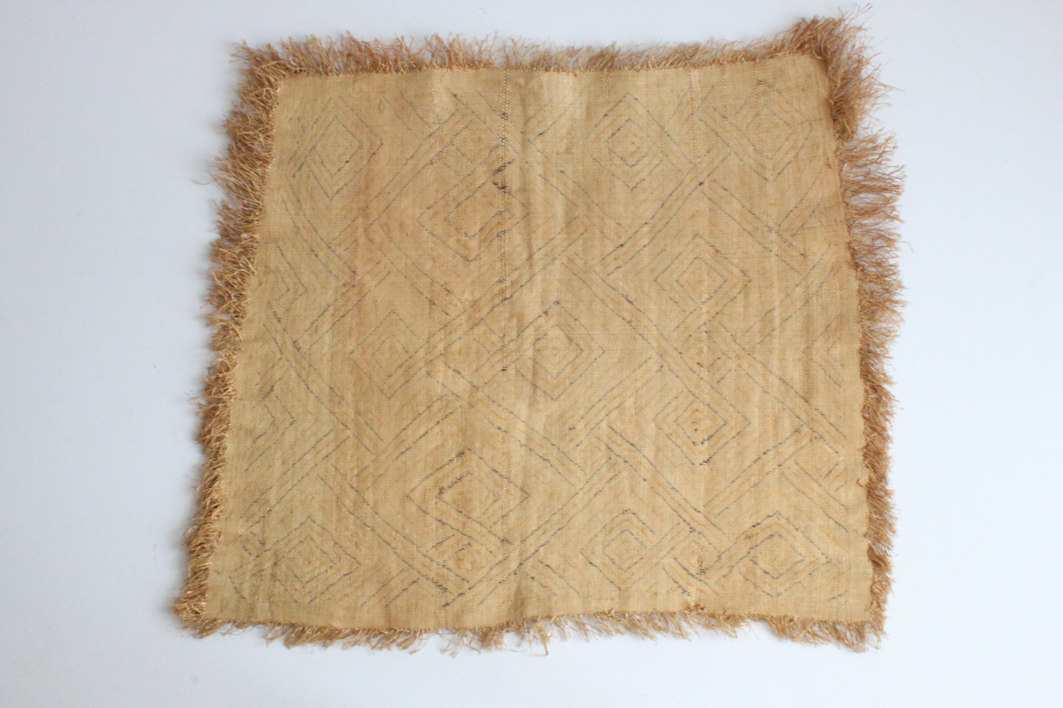 Shoowa rug, velours du Kasaï, Congo 1960s.