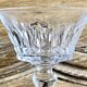 6 old Baccarat crystal champagne glasses Piccadilly model signed