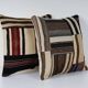 Set of 2 vintage kilim cushion covers 48x48 cm