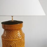 Ceramic lamp Scheurich circa 50s
