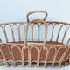 cradle, bassinet, rattan