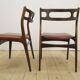 Dining room set in rosewood with table and 4 chairs, 1960s.