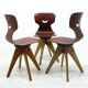 German Side Chair by A. Stegner for Flötotto, 1960s
